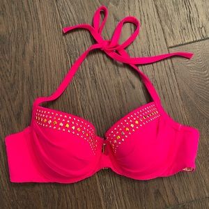 Hot pink Victoria Secret bikini top